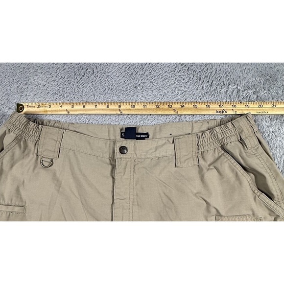 511 Tactical Shorts Men's Size 42 Waist 40" Beige Taclite 9.5" Pro Ripstop Short - Picture 4 of 8